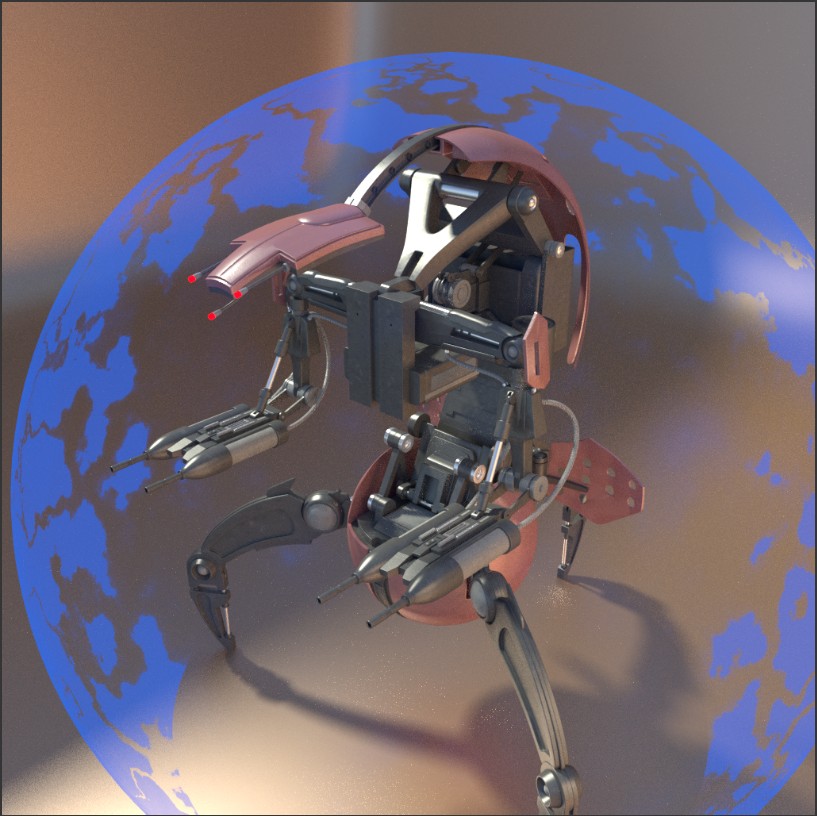 star wars clone wars droideka preview image 1